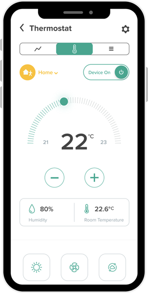 Emerald AC Link App - phone straight