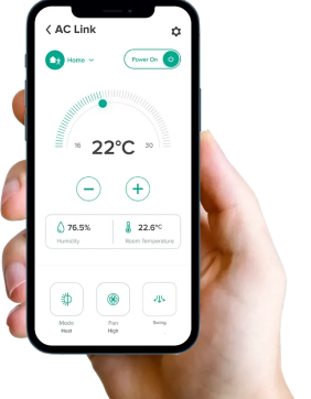 Emerald AC Link and Emerald App in hand_large
