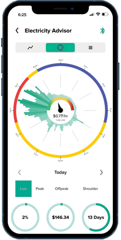 Emerald Electricity Advisor Emerald App phone