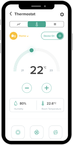 Emerald AC Link App - phone straight