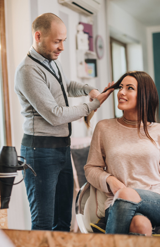 Emerald split system hot water heat pump - small business hairdresser