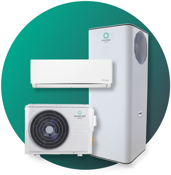 Emerald Gradient Circle - 3 hero products