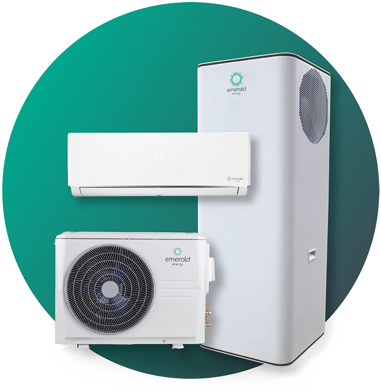 Emerald Gradient Circle - 3 hero products