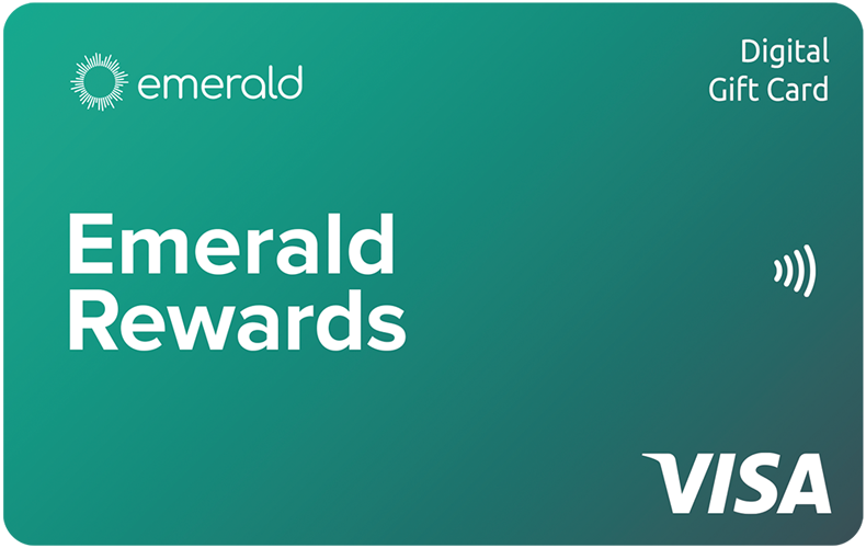 Emerald Rewards digital gift card